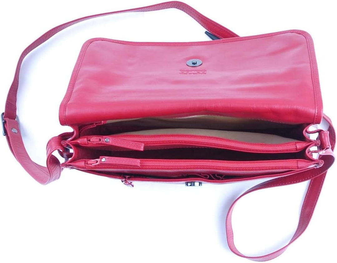 berba Soft 571 Umhängetasche in rot
