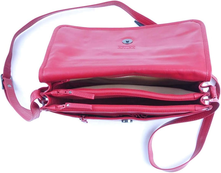 berba Soft 571 Umhängetasche in rot