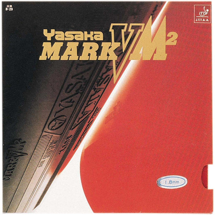 Yasaka Belag Mark V M'² Schwarz 2,3 mm, Schwarz 2,3 mm