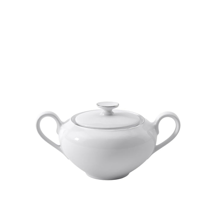 Villeroy & Boch 10-4636-0960 Anmut Platinum No. 1 Zucker-/Marmeladendose, Porzellan Klassisch, Klass