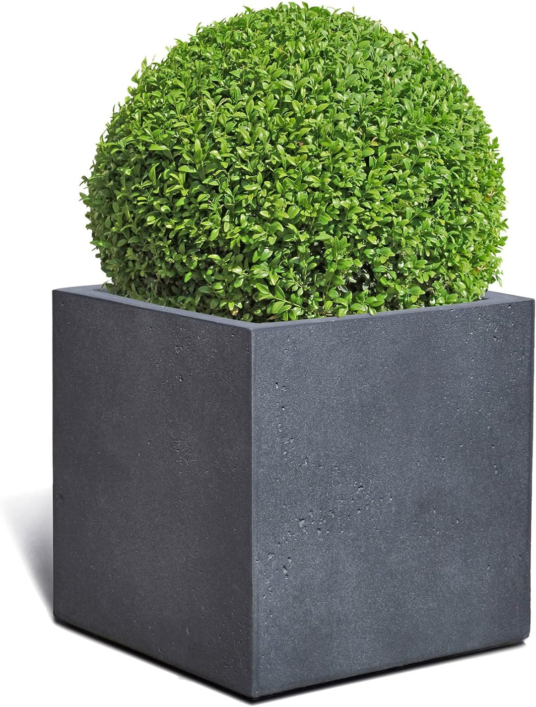 ESCHBACH® Pflanzkübel Cube 40 Blei Grau Quadratisch * 40 x 40 x 40 cm * 10 Jahre Garantie 40x40x40,