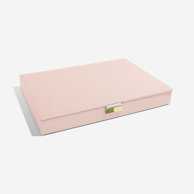 Stackers Blush Pink & Champagne Gold Supersize Jewellery Box Lid