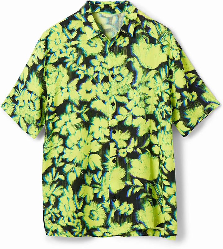 Desigual Herren Shirt XXL Schwarz, XXL Schwarz