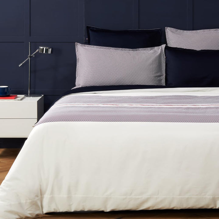 Tommy Hilfiger Kissenbezug einzeln Revival Farbe Ivory Grösse 40x80