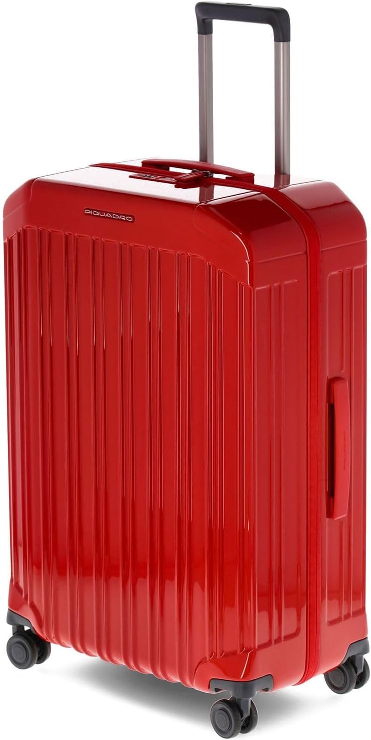 Trolley PIQUADRO PQ-Light Policarbonato Rosa- BV4427PQL-R, Rot
