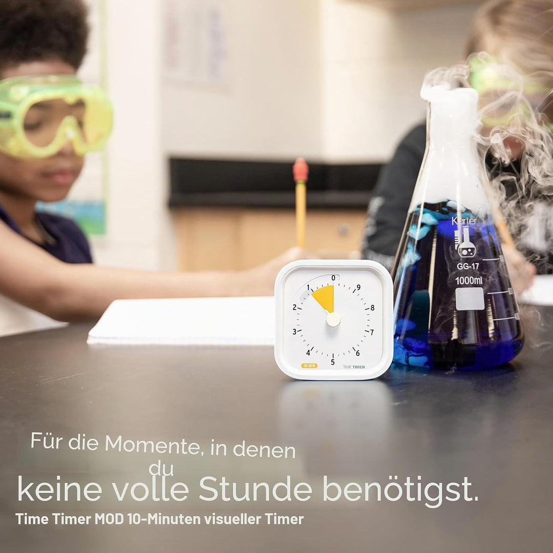 TIME TIMER 10 Minuten MOD Education Edition – Visueller Timer mit Desktop-Software für Kinder im Kla