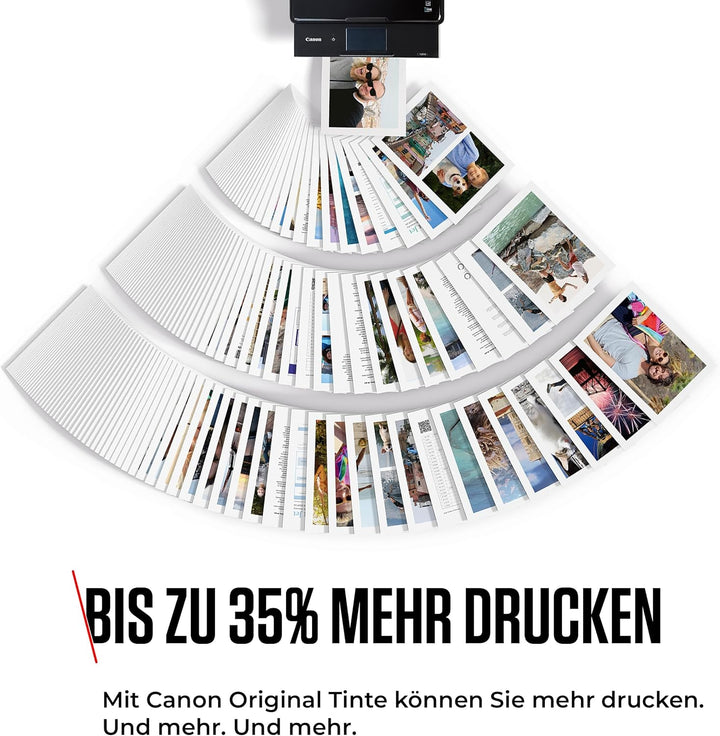 Canon PGI-550 / CLI-551 PGBK/C/M/Y/BK/GY Druckertinte - Multipack mit 6 Tinten für PIXMA Tintenstrah