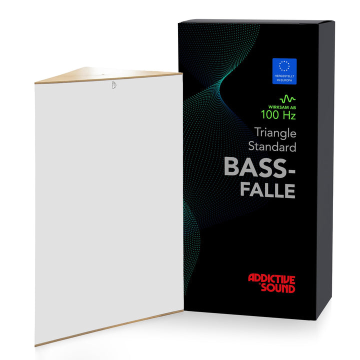 Addictive Sound Bassfalle Ecke Standard - Studio-Qualität Bass Trap - Spezialisierte Akustikwolle 80