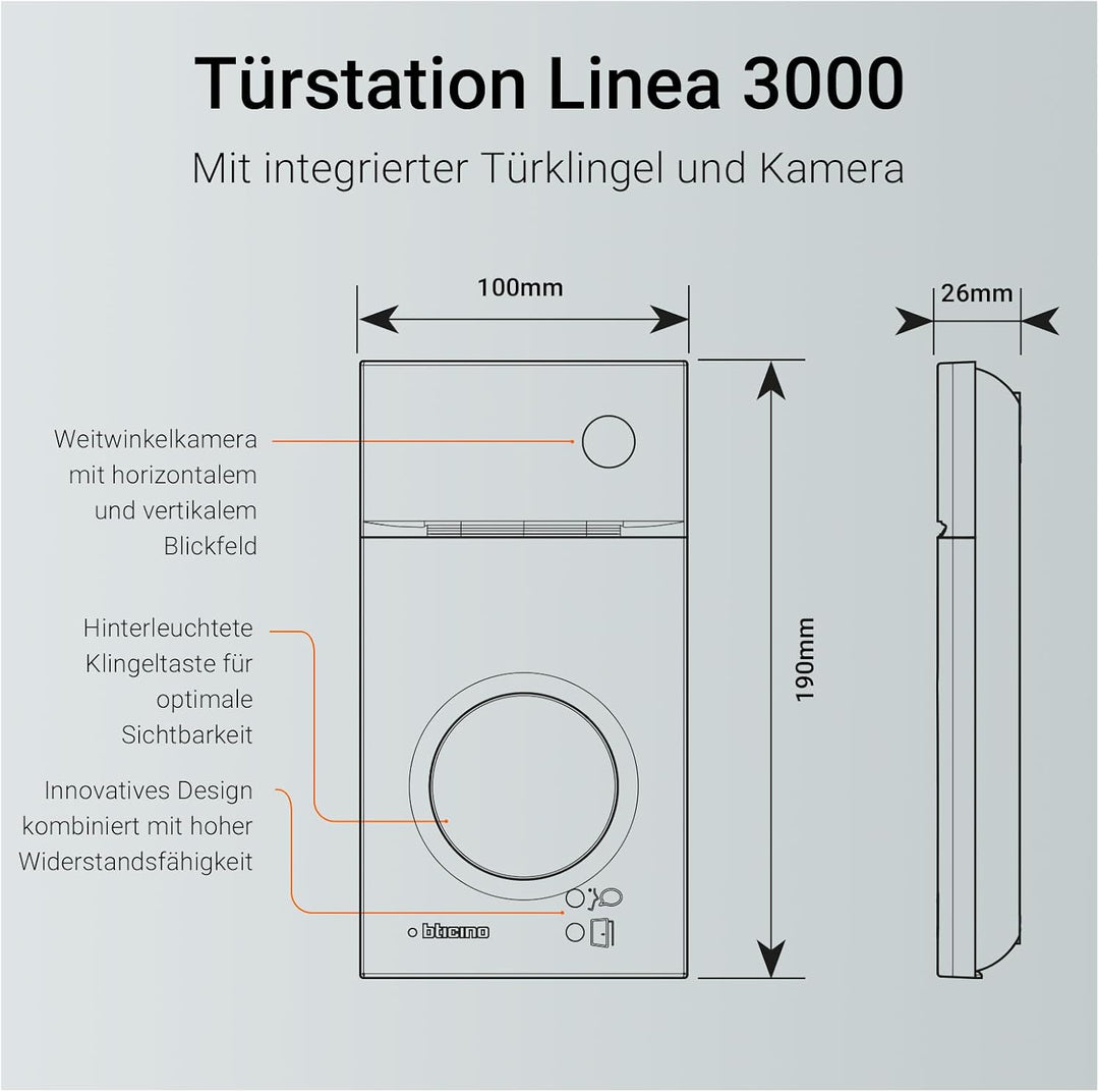 BTICINO, Flex‘ONE-Set Classe 300EOS with Netatmo + Linea 3000 mit Hörgeräteschleife, erste smarte Wi