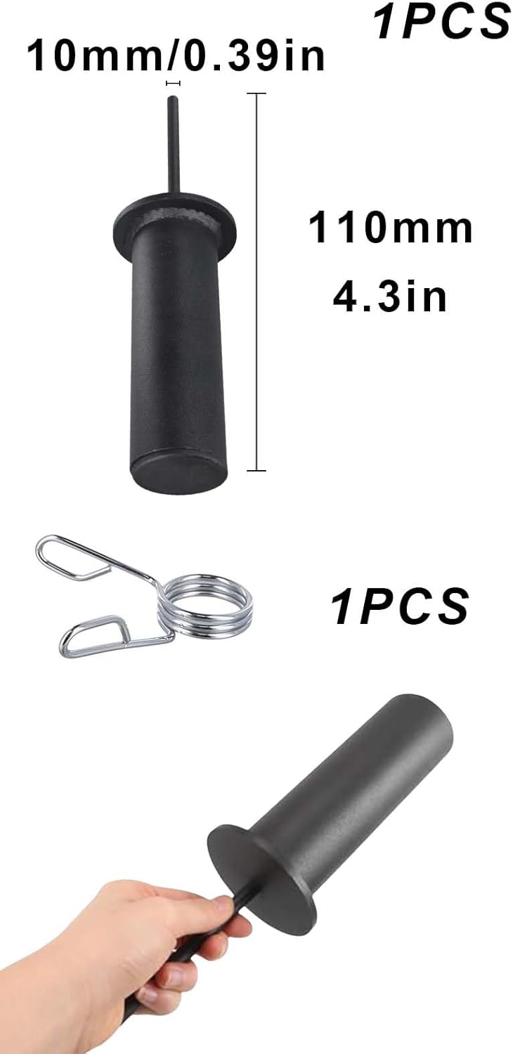 Zusatzgewicht Gym,10 x 100 mm + 3-Schraubenfeder,Gym Weight Stack Pin, Tragbarer Sport Gewichtsstape