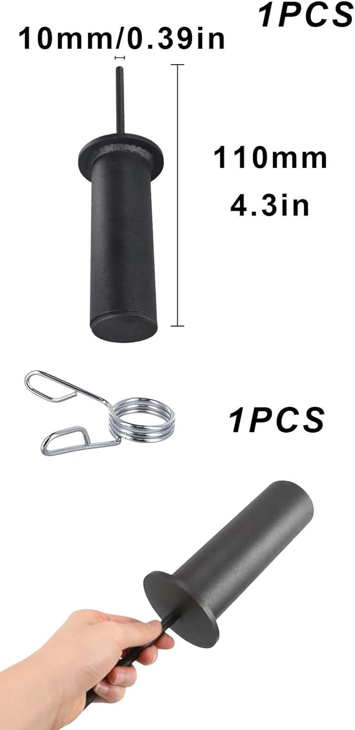 Zusatzgewicht Gym,10 x 100 mm + 3-Schraubenfeder,Gym Weight Stack Pin, Tragbarer Sport Gewichtsstape