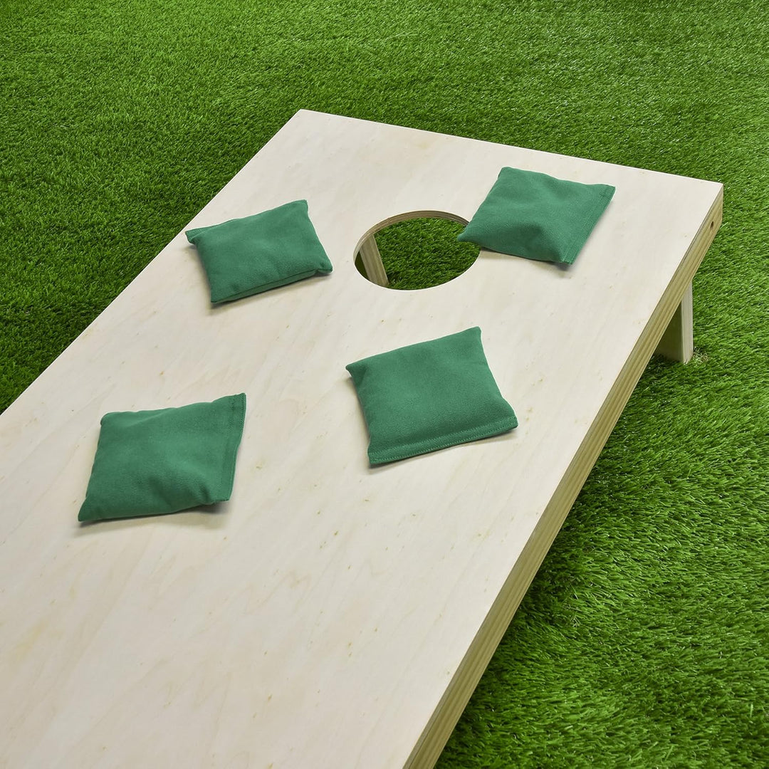 GoSports Cornhole-Wurfsäckchen, Set mit 4 Stück, Design gemäss Regelvorgaben, für jedes Wetter geeig