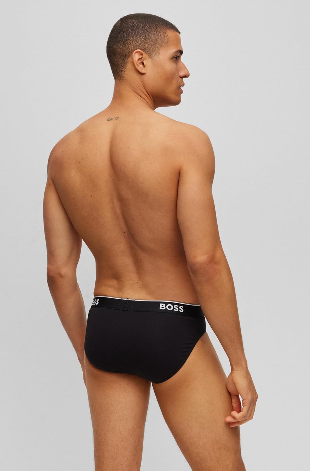 BOSS Herren Slip (3er Pack) XL Schwarz, XL Schwarz