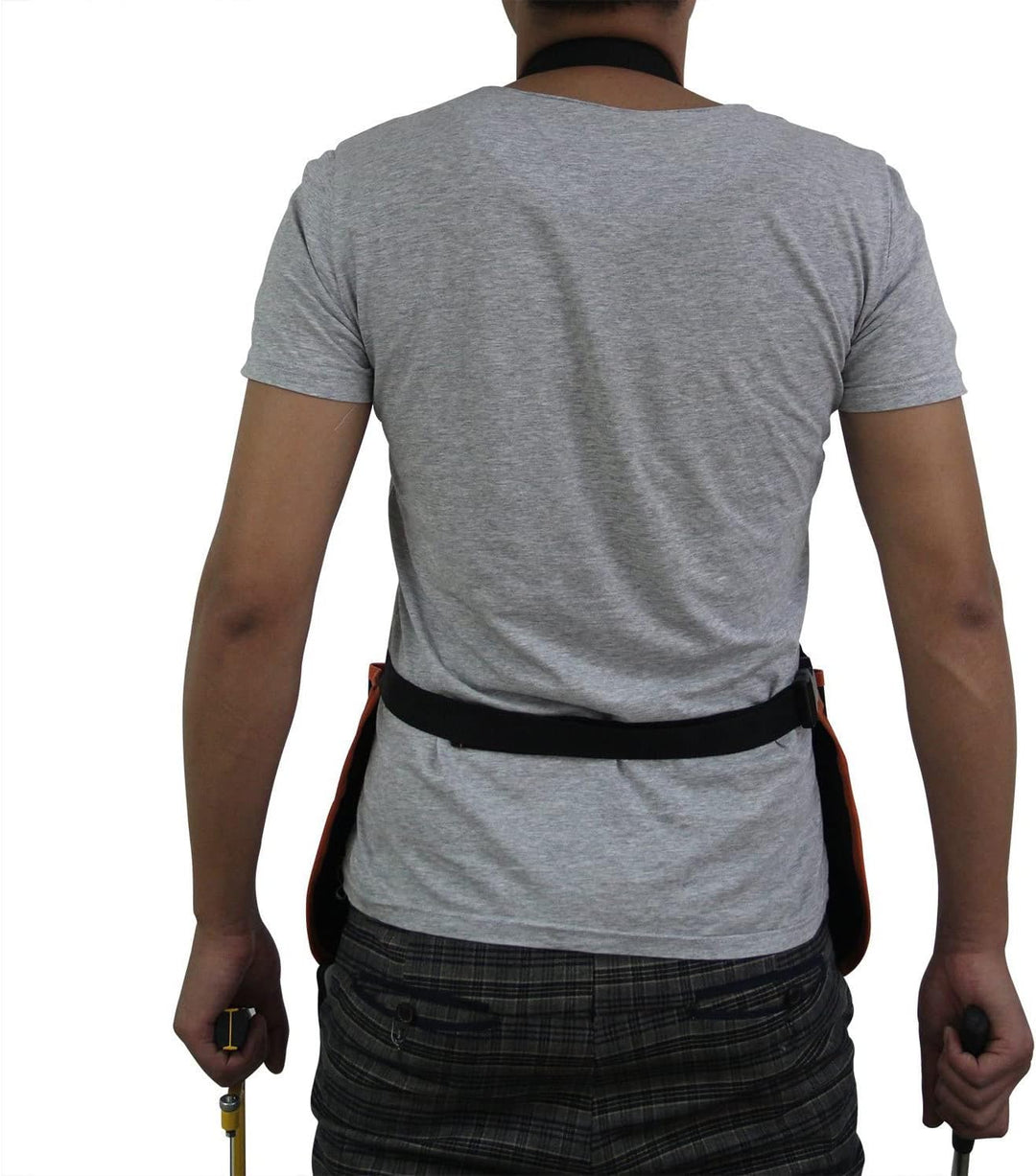 Werkzeugschürze mit Magnetarmband Set für Handwerker & Werkstatt - Verstellbare Arbeitsschürze für H