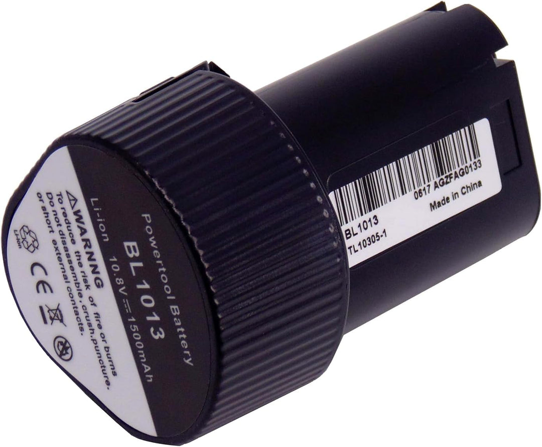2X Ersatz für Makita Akku Typ BL1013 196066-7 10,8V mit DC10WA Ladegerät Lithium-Ionen für Makita CL