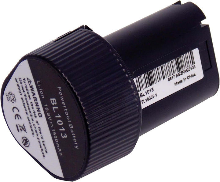 2X Ersatz für Makita Akku Typ BL1013 196066-7 10,8V mit DC10WA Ladegerät Lithium-Ionen für Makita CL