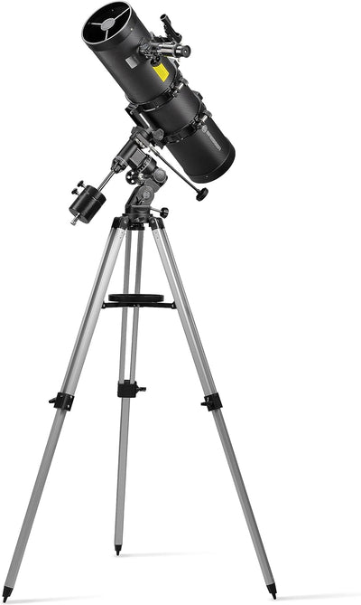 Bresser Spiegelteleskop Pollux 150/1400mm katadioptisches Spiegel-System mit Smartphone Kamera Adapt