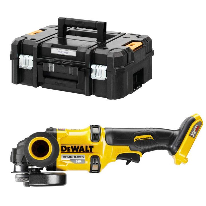 DEWALT sin escobillas XR FLEXVOLT 54V 125mm Electrónica, Arranque Suave, Freno, Embrague, sin cargad