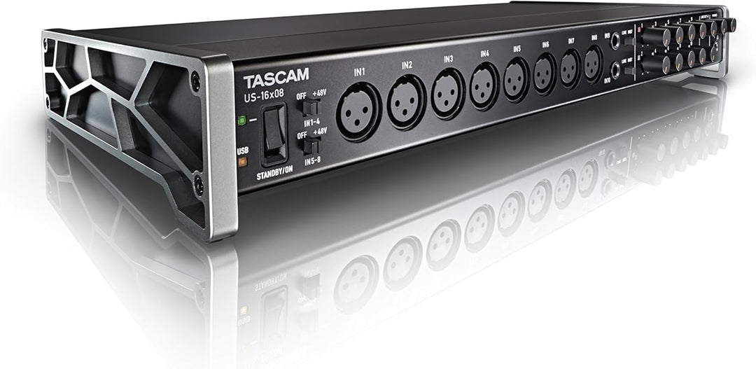 Tascam US-16x08 – USB-Audio-/MIDI-Interface (16 Eingänge / 8 Ausgänge) US-16x08 US-16x08 Single, US-