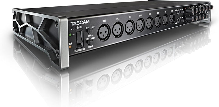 Tascam US-16x08 – USB-Audio-/MIDI-Interface (16 Eingänge / 8 Ausgänge) US-16x08 US-16x08 Single, US-