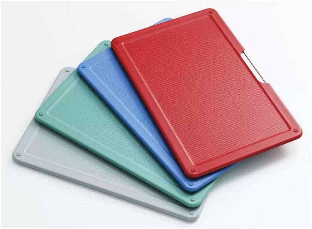 Joseph Joseph Schneidebrett-Set, regulär, Graphit/Küste Mehrfarbig/Grafit 31.8cm X 22cm - Mittlere,