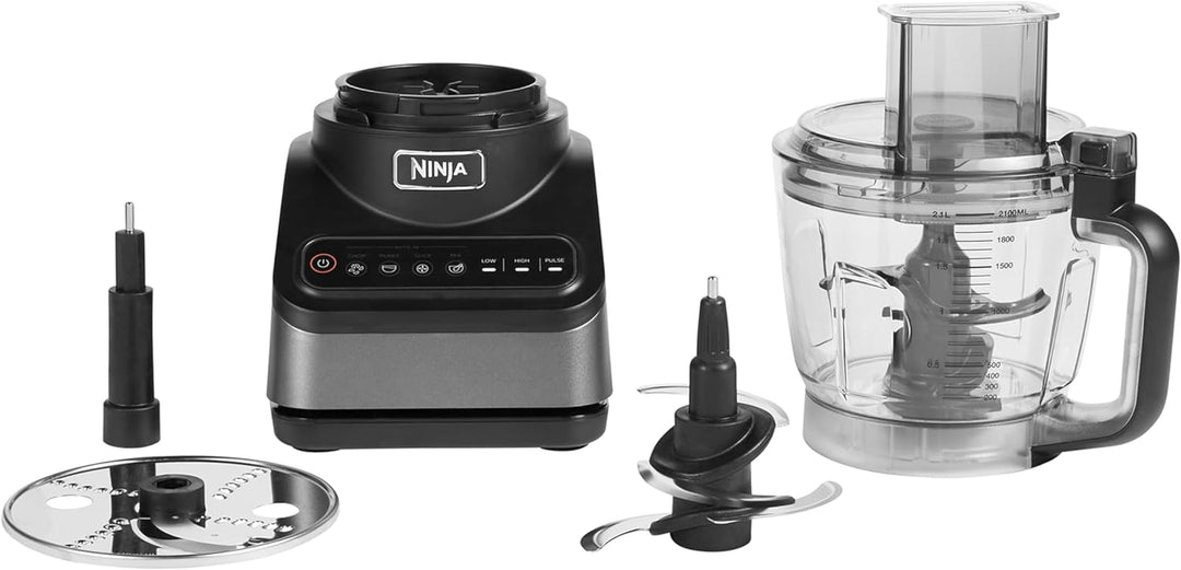 Ninja Küchenmaschine mit Auto-iQ [BN650EU] 850 W, 2,1-l-Behälter,