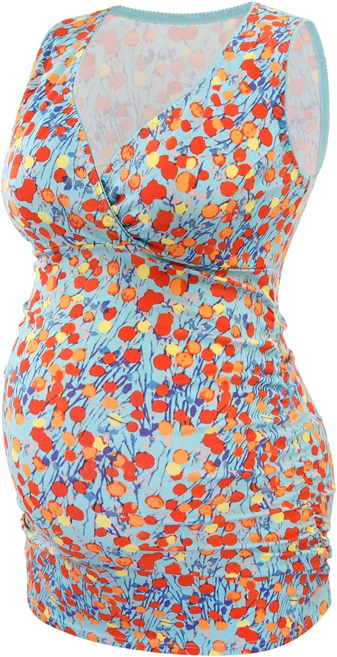 ZUMIY Still-Shirt/Umstandstop, Schwangeres Stillen Nursing Schwangerschaft Top Umstandsmode Unterwäs
