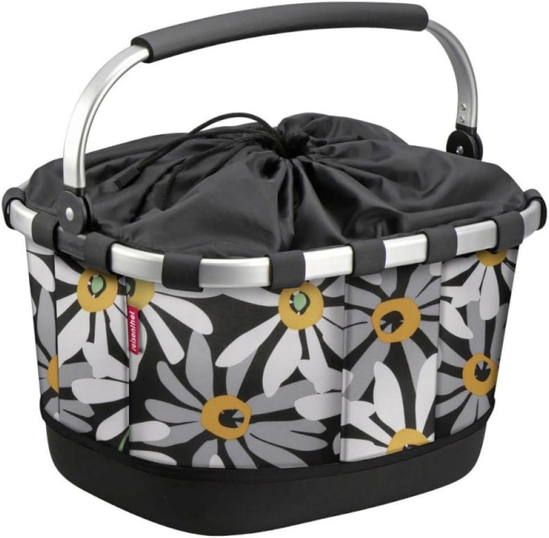 KlickFix Unisex-Adult Carrybag GT Fahrradkorb 24 Liter Margarite, 24 Liter Margarite