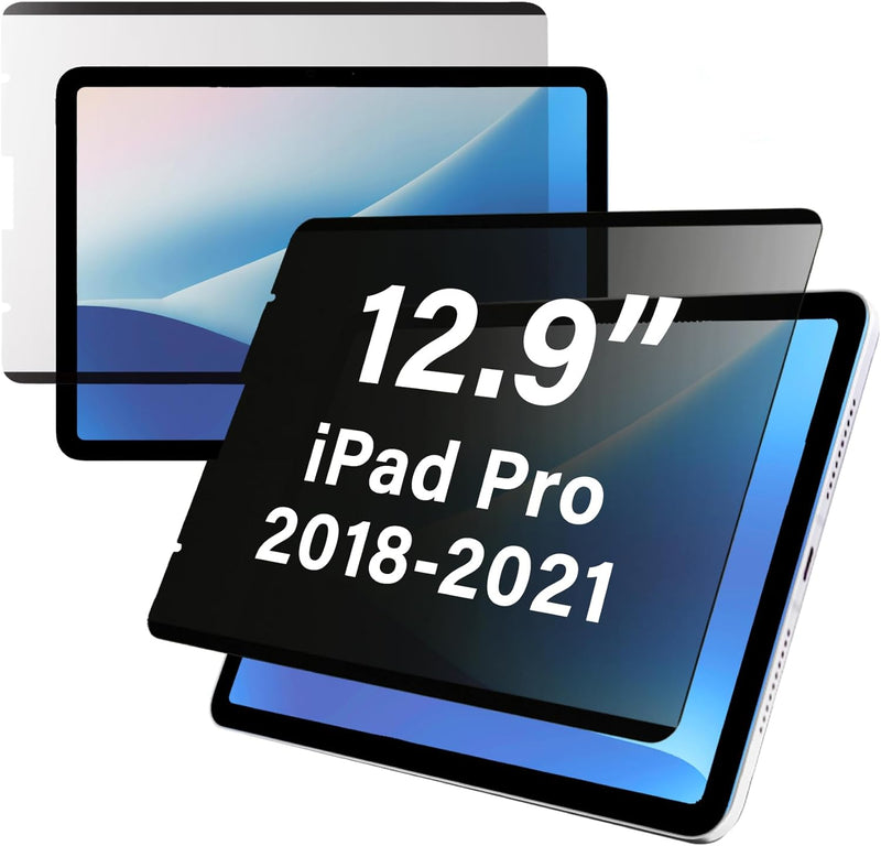 SenseAGE Magnetische iPad Sichtschutzfolie für iPad Pro 12,9 Zoll 2018/2020/2021 Generation, Blendun