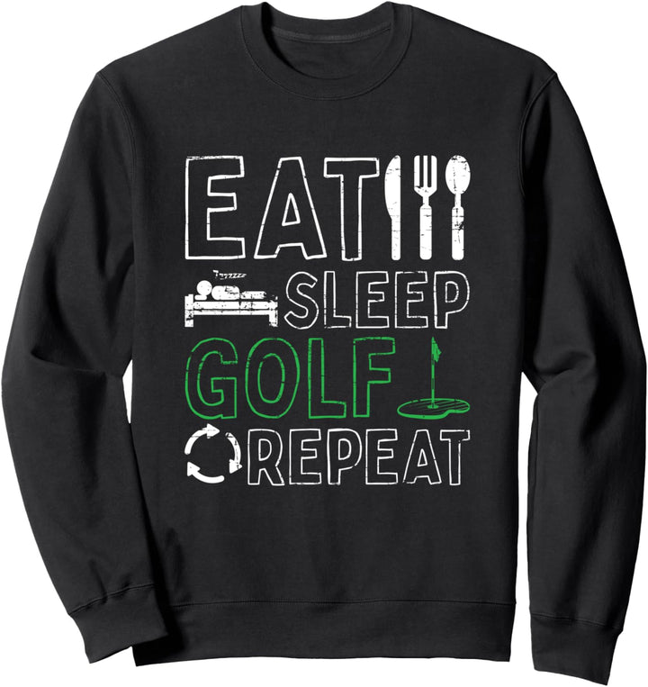 Lustiges Golfspieler Männer Sport Geschenk Golf Sweatshirt