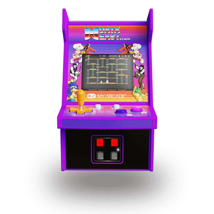 My Arcade Data East Hits Micro-Player: 17,3 cm (6,8 Zoll) voll spielbare Mini-Arcade-Maschine mit 30