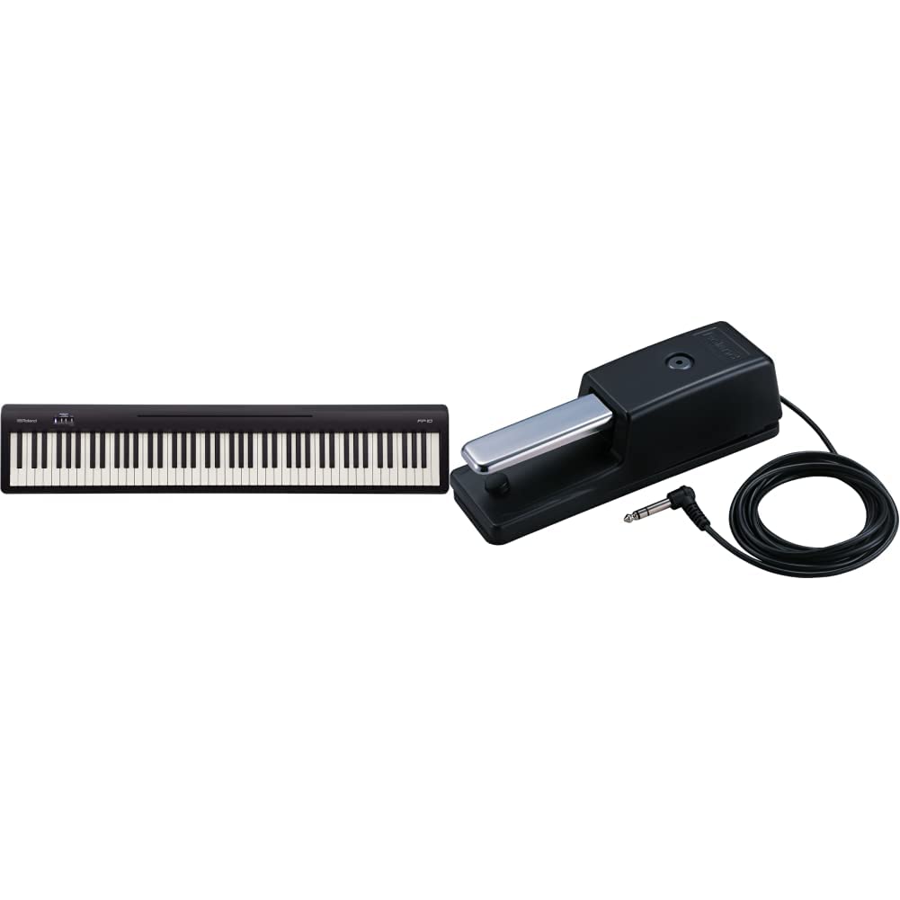 Roland FP-10 Digital Piano - Entfalte deine Kreativität mit integrierten Sounds, Übungsfunktionen un