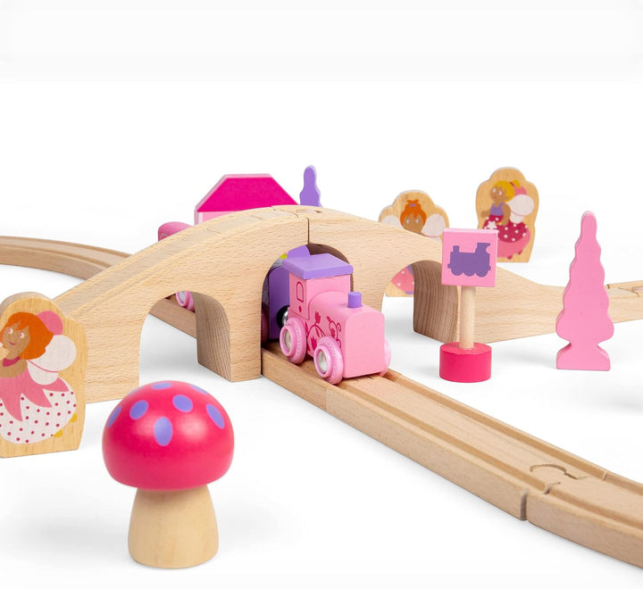 Bigjigs Rail Holzeisenbahn Set Märchen 8