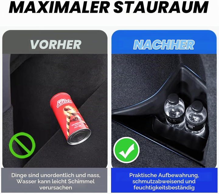 Kofferraum Organizer für Tesla Model 3 Highland 2025 2024 Aufbewahrungsbox Behälter Seitenbox mit De