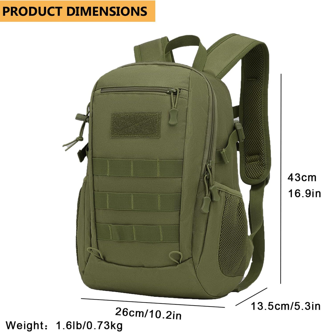 Rucksäcke für Taktischer Mini Tagesrucksack Fahrrad Wandern Bergsteigen Radfahren Rucksack Molle-Tas