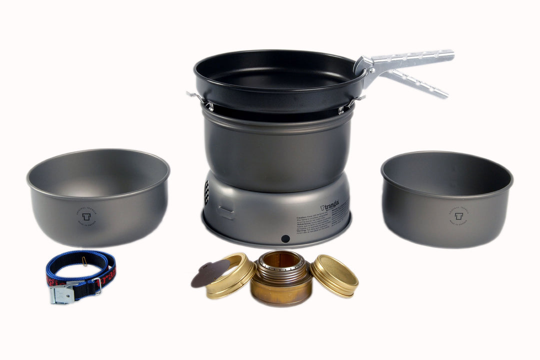 Trangia 25-3 HA Ultralight Hardanodized - Alu Sturmkocher mit Kochgeschirr 22cm, 22cm