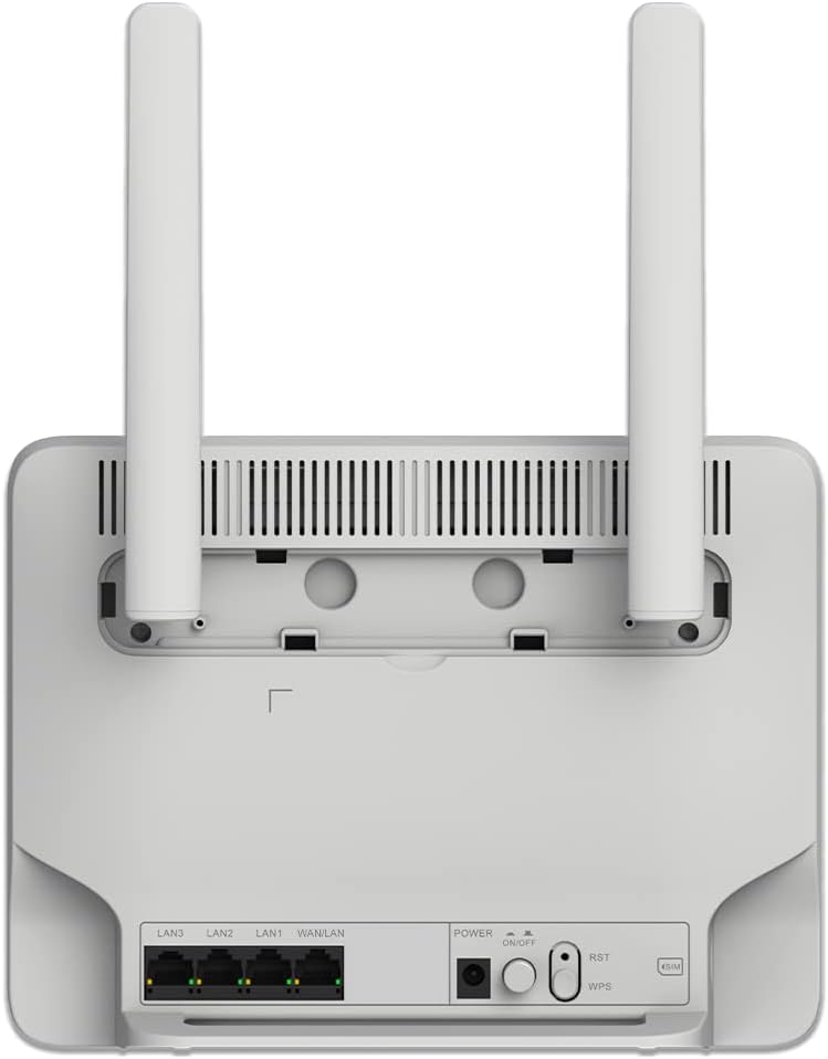 STRONG 4G+ Router 1200 | mobiler LTE Router | 2 SIM Karten Adapter | 1200 mbit/s | 4X LAN-Anschluss,