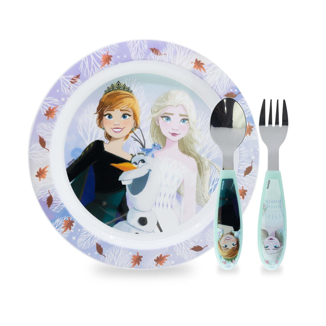 Sorrisini Kindergeschirr set, kinderbesteck Edelstahl, Wiederverwendbares geschirr Set, Kinder Essge