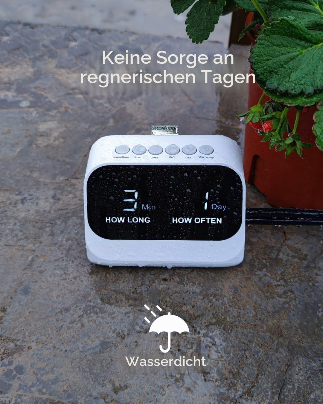 Automatisches Pflanzenbewässerungssystem, selbstbewässerndes Pflanzensystem, automatisches Tropfbewä
