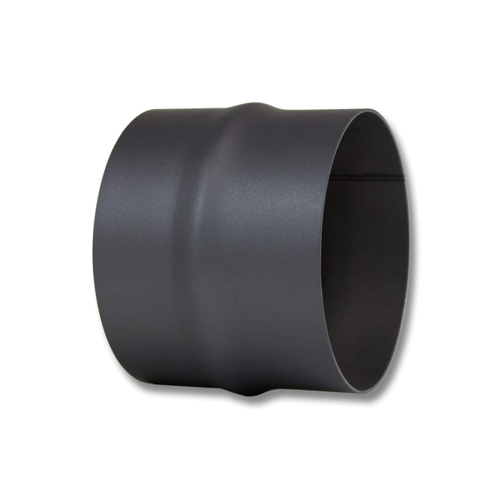 LANZZAS Ofenrohr Erweiterung von 150 mm auf 160 mm, Farbe: gussgrau, (im Durchmesser Ø 150 mm) - wei