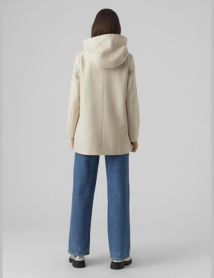 VERO MODA female Jacke VMFORTUNE Jacke S Oatmeal/Detail:melange, S Oatmeal/Detail:melange