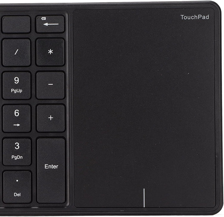 Kabelloser Nummernblock mit Touchpad, Bluetooth-Nummernblock für Laptop, 22 Tasten Wireless BT Dual