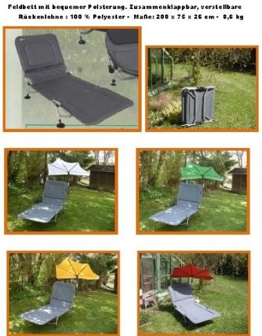 Fächerschirm ORANGE - Holly-Sunshade Beach and Shore ®
