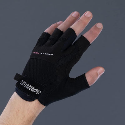 Chiba Erwachsene Handschuh Gel Extrem XL Schwarz, XL Schwarz