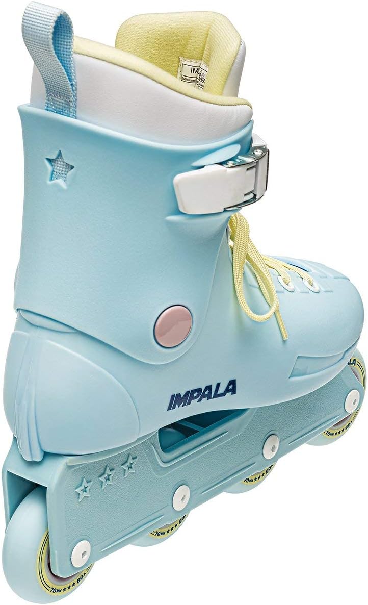 Impala Rollerskates Damen Impala Lightspeed Inline Skate 44 Himmelblau / Gelb, 44 Himmelblau / Gelb