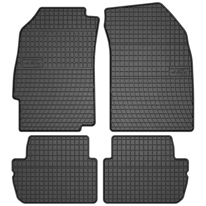 M MOTOS Gummimatten Auto Fussmatte passt für Chevrolet Spark IV 2015-2022 Verbessern Sie Ihren Reise