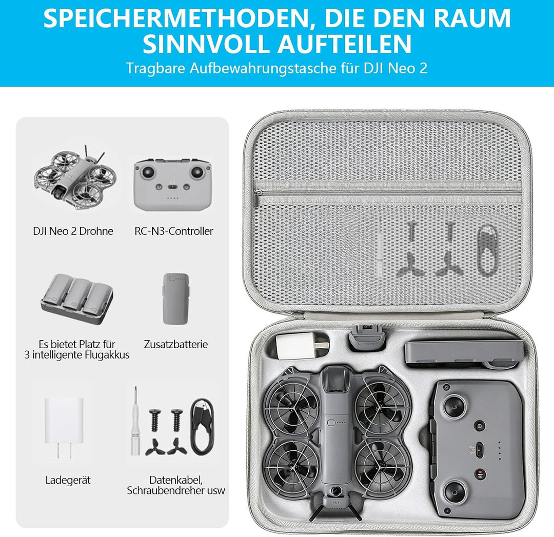 Tasche für Drone Schutz Aufbewahrung mit Tragegurt