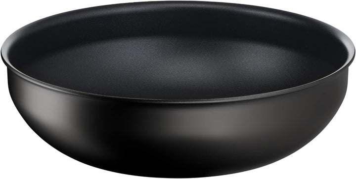 Tefal Ingenio Unlimited, 26 cm grosser Wok, stapelbar, abnehmbarer Griff, platzsparend, antihaftbesc