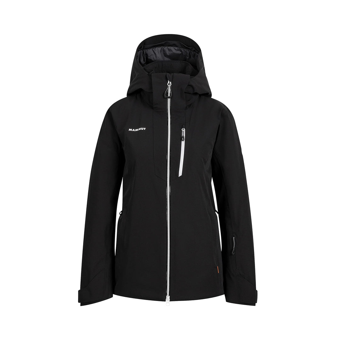 Mammut Damen Stoney Hs Thermo Jacket Women gefütterte Hardshelljacke mit Kapuze S black-white, S bla