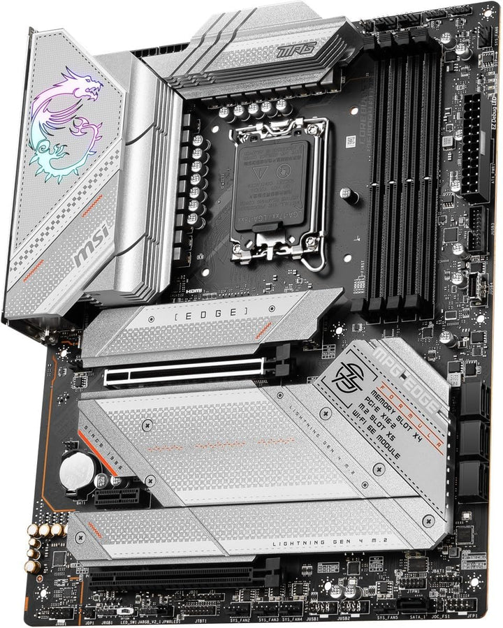 MSI MPG Z790 Edge WiFi Motherboard,ATX - Unterstützt Intel Prozessoren der 12., 13. und 14. Generati